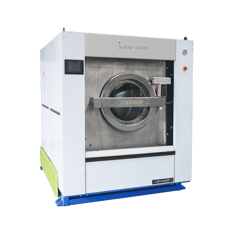 Voor- en achterwaarts kantelbare wasmachine-extractor